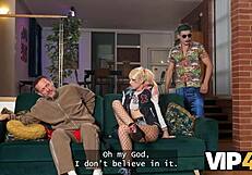 My girlfriend's dad elena vedem gives me the hard fuck i deserved in her tight young pussy