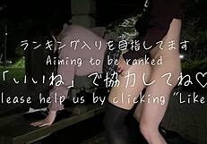 【Outdoor Park】Stranger Uncle Talks Me Into Sucking Then Creampies Pussy
