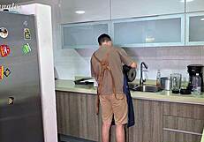 Stepson Savagely Ass-Fucks Me Till Milk-Filled Creampie