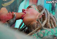 can this alternative goth take bwc anal wrecking in high heels?