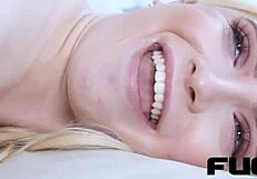 Jane Wilde sneaks spinner cock for huge cum mouthful video