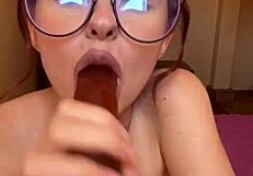 Ever wonder what a hot teen girl plays with when no one's watching?