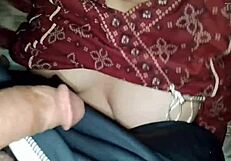 Hot Indian Aunty Finally Gives In to Dewar's Hard Chudai After Teasing Resistance