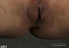 Cutie Writhes Under Brutal Vicious Teasing Onslaught!
