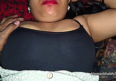 desi bhabhi moans loud in hard missionary then bent over doggy pounding