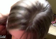 Think a rural chubby brunette teen can handle quickie creampie in her pretty pussy?