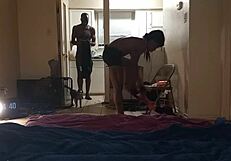 caramel ebony milf's ghetto pussy craves street dick