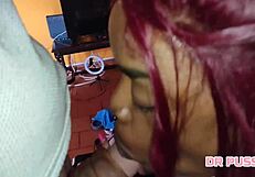 blowjob deepthroat and cum shot interracial slow