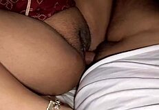 Hot Indian Aunty Finally Gives In to Dewar's Hard Chudai After Teasing Resistance