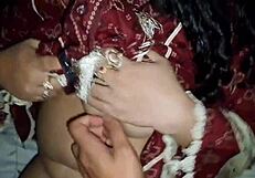 Hot Indian Aunty Finally Gives In to Dewar's Hard Chudai After Teasing Resistance