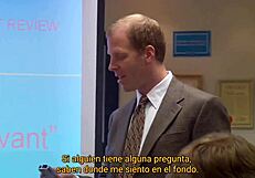 The office 2x2 whore works hard for pov