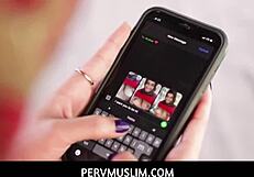stepsister maya farrell learns to suck cock in her hijab