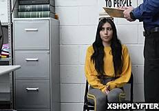Shoplifter Judy Jolie Endures Thorough Cavity Search