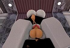 Bunny girl tried to tease me so i breed her rough fan request 5 second part roblox