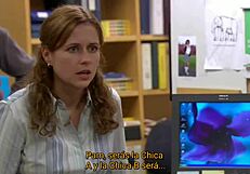The office 2x2 whore works hard for pov