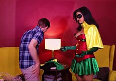 femdom robin cosplay ass worship session