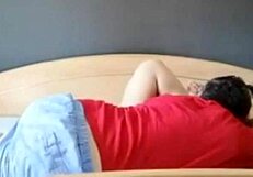 Cheating wife fucks with hubbys friend at home