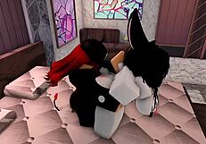 Bunny girl tried to tease me so i breed her rough fan request 5 second part roblox