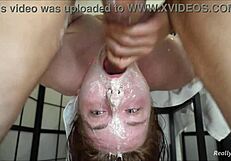 Extreme Deepthroat Puke Upside Down Facefuck Redhead Slut Susan