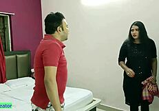 Husband shares hot wife with boss