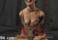 Babe Receives Painful Nipple Sucking Treatment