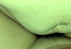 Close up sex from girlfriend view try to cum ob body but do not cum