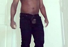llamasr takes off jeans to get naked