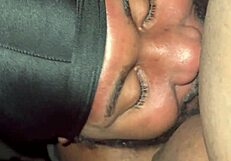 Bbw bodybuilder squirts hard for daddy