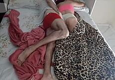 Older man tricks visitor into bed share