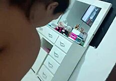 Colombian Wife Rejects Husband During Nail Care