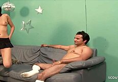 Sexy teen step sister nikki daniels helps virgin boy