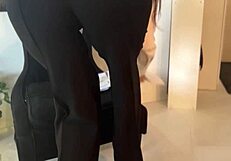Secretary failed interview and got cum on her face