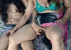 Hot punjabi indian couple masturbating each other when home alone dirty talking in hindi