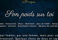 Son poids sur toi - french audio porn for women