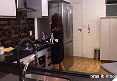 brazilian lesbians party with pussy licking