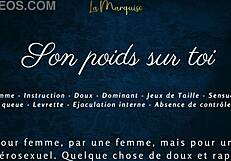 Son poids sur toi - french audio porn for women