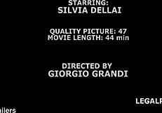 Silvia della back for balls deep anal dap