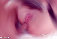 Silvia della back for balls deep anal dap