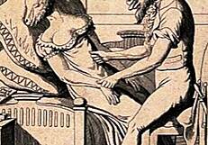 Vintage erotic drawings show hairy beaver scenes