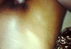 Black girl gets fucked real hard by big black cock