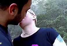 Steph Debar gets ass fucked outdoor by jorge fernandez