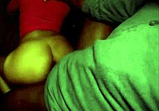 tai woodz bangs black slut throat and gapes pussy