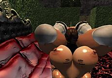 gladiator dominates with his monster cock and big ass