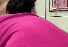 fucking the maid in the bathroom while wife shops