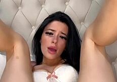 Teen american exchange student solo masturbation