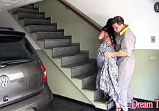 Oblivious tranny mariana lins gets ass and mouth filled