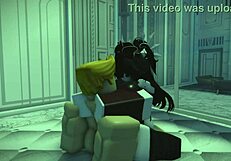 Roblox sex 15 with hardcore monster cock