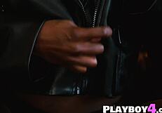 Petite Ebony Milf Ana Foxxx Exposing Black Booty And Hot Babe Dancing Passionately