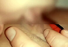 Hubby lick his wife pussy after stranger fucked her