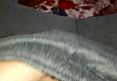 while my stepsister decorates the tree i masturbate riskily